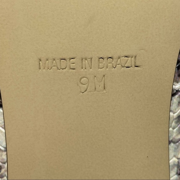 STEVE MADDEN Proto Snakeskin Pumps Women’s Size 9 - Picture 10 of 11